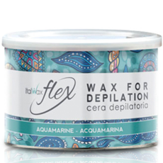 Italwax ​義朵熱蠟 軟式除毛蠟罐 海水藍 柔軟型, 1個, 400g
