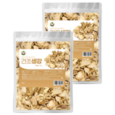 Baekjangseng 乾生薑片, 300g, 2包