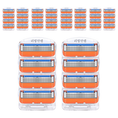 Living Manrep Gillette Fusion Power 兼容剃須刀刀片, 10個, 4入