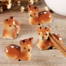 Yuel鹿筷架, 小鹿款, 4個