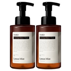 나드 포밍 핸드워시 레몬민트, 500ml, 2개
