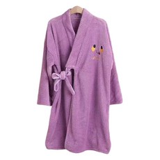 Blooming 超細纖維晚安浴袍 100 x 100 cm, 1個, 紫色