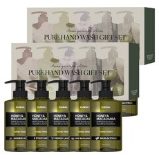 KUNDAL 昆黛爾 蜂蜜澳洲堅果洗手乳 5款組, 1.29L, 2組