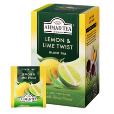 AHMAD TEA 檸檬萊姆紅茶茶包, 2g, 20包, 1盒