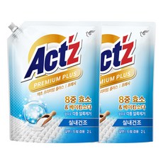Act'z Premium Plus清新洗衣精, 2入, 2L