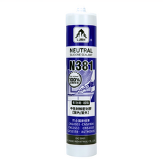 LUSH 樹牌 中性矽利康 N381 木地板特殊色 橡木 300ml, 1瓶