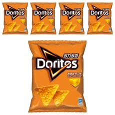 Doritos 多力多滋 玉米片 黃金起司, 40g, 5包