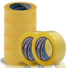 三韓膠帶 輕包裝 OPP 封箱膠帶 80m, 6個