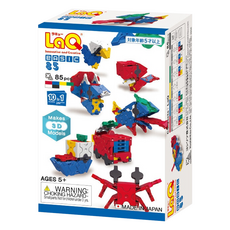 LaQ 基礎85-3D(85pcs), 混合顏色, 1入, 85
