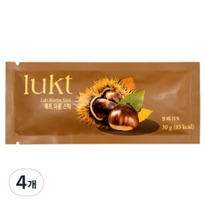 룩트 마롱 스틱 잼, 30g, 4개