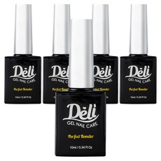 Deli Beauty Perfect Bonder Gel Nail Edge Bonder 10ml, 單色, 5個