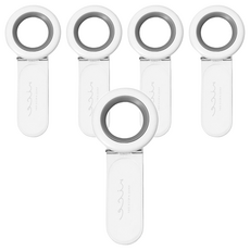 馬桶提蓋器 圓形款 簡約白, 5個