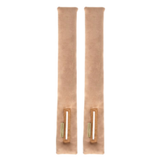 KMMOTORS Pyeonhageun 絨面汽車縫隙墊, 米色