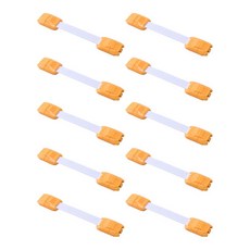 感動Pick兒童抽屜用鎖 黃色, 10個