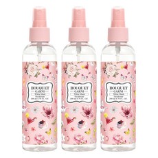 부케가르니 리프레쉬 데오드란트 화이트머스크 스프레이, 200ml, 3개