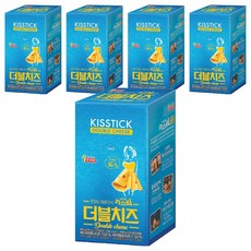 롯데햄 키스틱 더블치즈 소시지, 600g, 5개