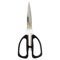 MiyAco 米雅可 輕漾廚房料理剪刀 可拆卸卡榫 不鏽鋼材質, 黑色 + 銀色, 1支