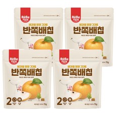베베당 동결건조 배칩, 달콤한맛, 4개, 15g