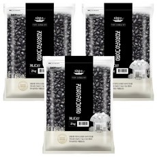 더담은 검정강낭콩, 2kg, 3개