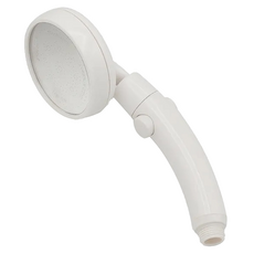 清島牌 360度增壓止水把手 不鏽鋼極細面板 一鍵止水, 1個, 白色