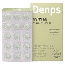Denps 綠茶&巴拿巴葉孅萃錠, 90顆, 1個