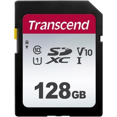 Transcend 創見 SD卡 記憶卡 300S TS128GSDC300S, 128GB, 1個