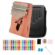 AFECTO Dear 卡林巴 + 專用硬殼 + 配件組, 單一商品, 1個