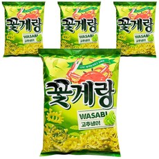 꽃게랑 와사비, 70g, 4개