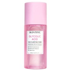 SKINTIFIC 乙醇酸日常化妝水, 80ml, 1瓶