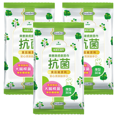 Baan 貝恩 潔膚抗菌柔濕巾, 30張, 3包
