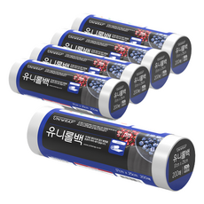 유니랩 유니롤백 소 17cm x 25cm, 소(S), 200개입, 5개