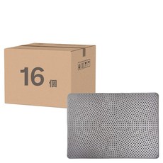 Truly House 防落砂可水洗式貓砂墊 16個 灰色 50 x 36 x 0.3cm