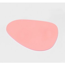 요이치 논슬립 가죽 마우스패드, 핑크, 1개