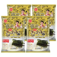 광천김 달인김병만의 재래 광천김, 20g, 4개