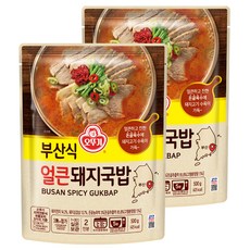 오뚜기 부산식 얼큰 돼지국밥, 2개, 500g