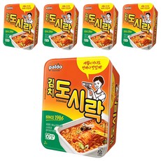 팔도도시락 김치 컵라면 86g, 5개