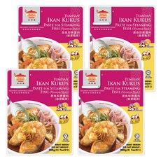 TEAN'S GOURMET 田師傅 蒸魚即煮醬料 娘惹風味 馬來西亞傳統風味, 200g, 4包