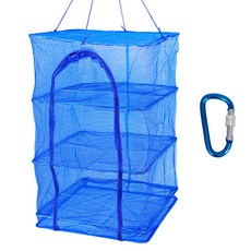 Meo 露營多用途摺疊曬網 中型 35cm + 圓形掛勾, 1套, 隨機出貨