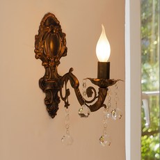 DAYSTAR HOUSE 宮廷壁燈 1號 不附贈迷你燈罩, Antique