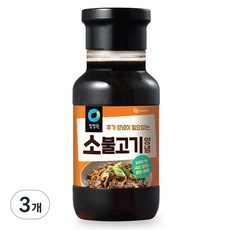 대상 청정원 소불고기 양념 소스, 280g, 3개