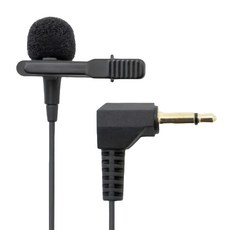 CAROL 佳樂 有線領夾式麥克風, 黑色, MDM-865 TS