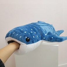 ARTJOY 鯨鯊娃娃抱枕, 藍色