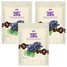 너트리 건포도, 1kg, 3개