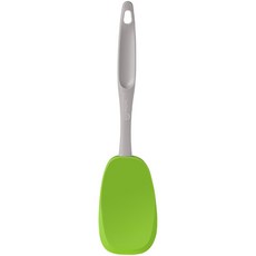 sillymann 鉑金矽膠長柄翻炒勺 WSK3325, 綠色, 1個