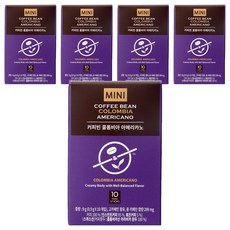 The Coffee Bean 哥倫比亞即溶美式咖啡隨身包, 0.9g, 10條, 5盒