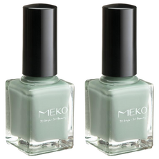 MEKO 指甲油 灰階童話系列, 莊園派對01, 12ml, 2瓶