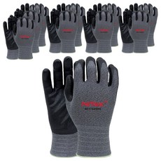 NiTex 碳纖維柔軟觸感塗層手套 NCT-SG500 M, 灰色, 10個