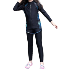 一家人的泳衣 女童3件組