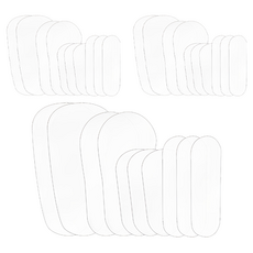 Darkness 刷具保護套10件組, 半透明, 3套