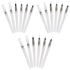 水刷筆套裝 6, 單色, 3組